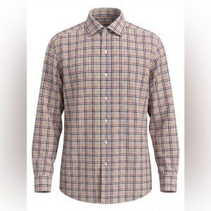 J. McLaughlin Men's Multicolor Plaid Shirt size L